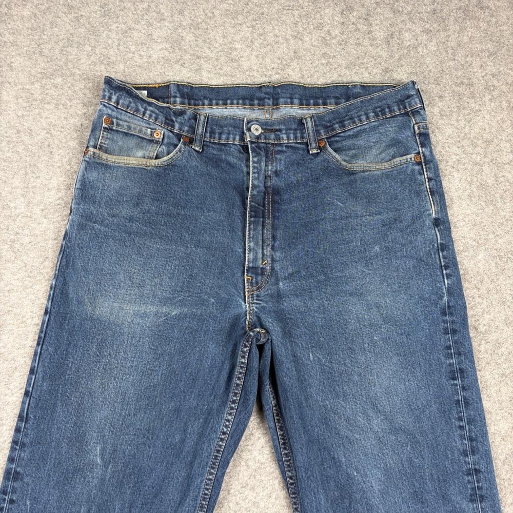 Levis‎ 505 Jeans Mens 40x30 Blue Regular Fit Straight Leg Denim Outdoor Utility